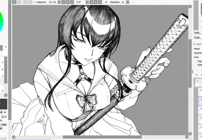 I just wanted to draw boobs 