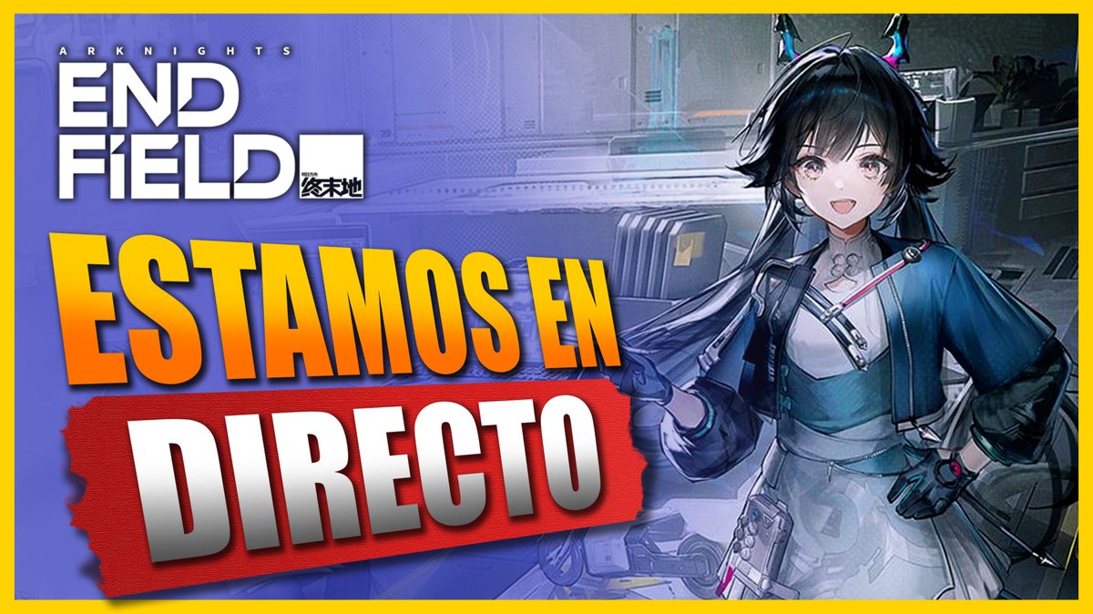 Estamos en Directo!!! 😊
YOUTUBE: youtube.com/c/MaryX_Player
TWITCH: twitch.tv/mary_x_player 
#ArknightsEndfield #Arknights #Livestream