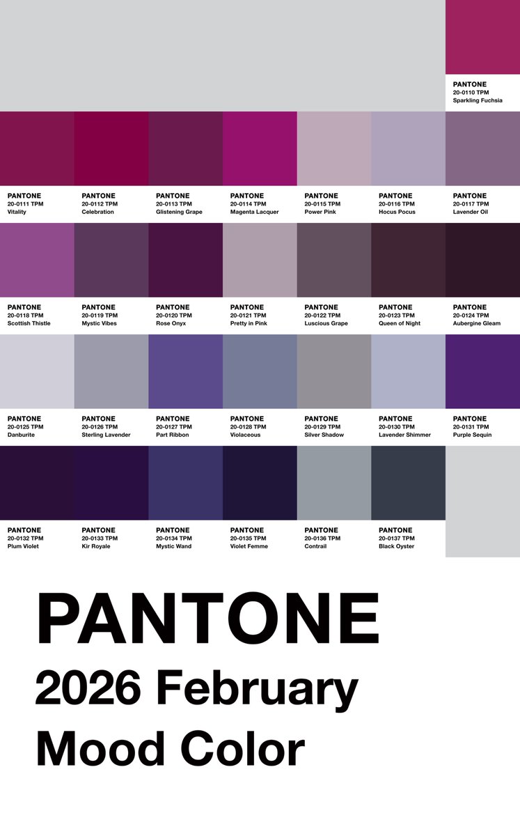 hnnh_lee's tweet image. My @Pantone #MoodColor in #February26 day by #day...

#ColorInspires

#Mood #Colour #Design #GraphicDesign #Pantone #PantoneChallenge
