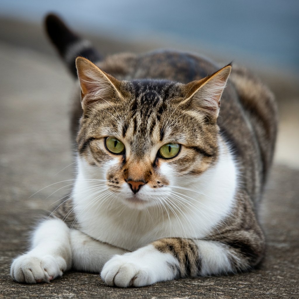 freenekochan's tweet photo. 今日の小さなハンター 🐾
注目の目線が可愛い！
この子はどんな冒険をしているのかな？
#猫 #猫好き #かわいい猫 https://t.co/b8plVBuNs4