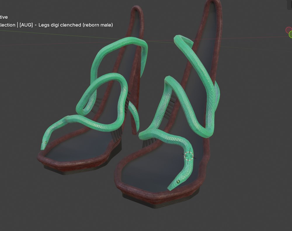 tco3king's tweet photo. AUG Haru Digi Legs Snake Charmer Shoe's (well be on MP when i figure out how to rig) #SecondLife https://t.co/u88mCAJFRY