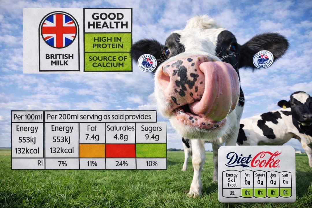 🚦The UK’s traffic light labelling system was designed to help shoppers make healthier choices at a glance.

⚠️ But here’s the uncomfortable truth:

🏭 It often rewards ultra processed food while penalising natural, whole foods 🥛

The system looks narrowly at fat, salt and sugar