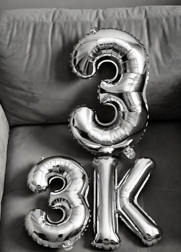 Boom joor 💥💥💥
3k followers 🎉💥