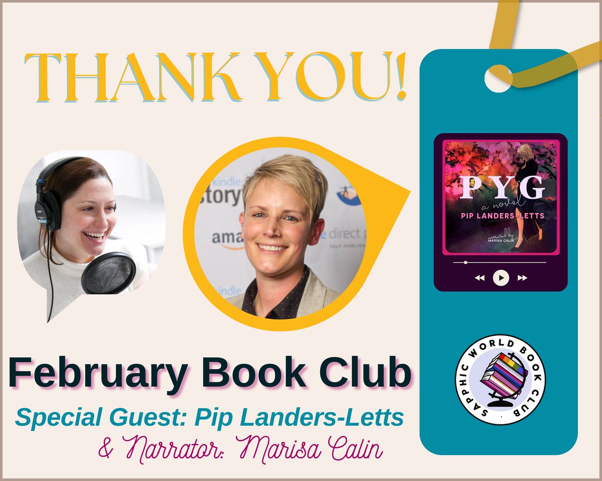 Sapphic World Book Club tweet media