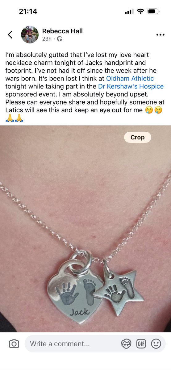 Please read and share I’ve just seen this on my fb 🥺 #oafc
