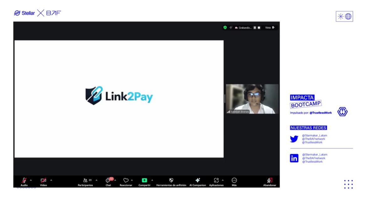 Link2Pay tweet media