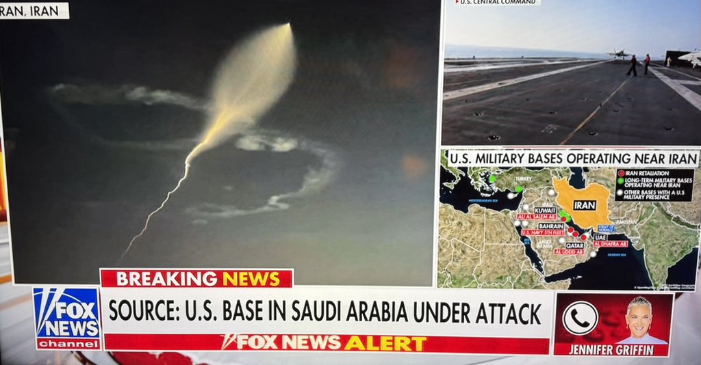 911NewsBreaks's tweet image. BREAKING: 🚨  United States base in Saudi Arabia now under attack.