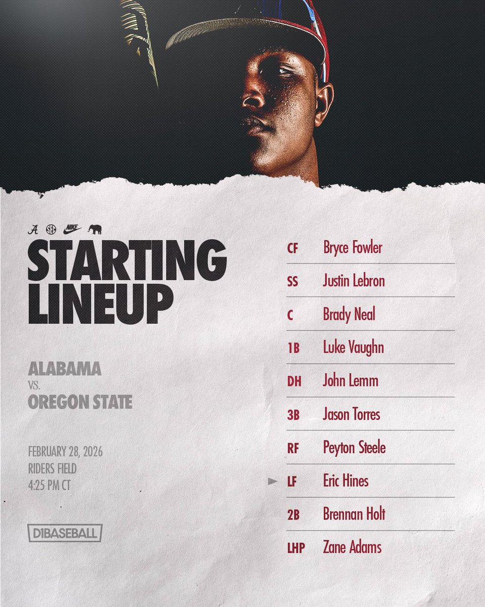Alabama Baseball tweet media
