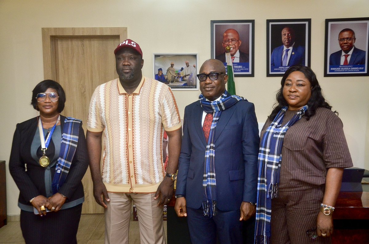 ICAN_LSPSC's tweet photo. Courtesy visit to the Executive Chairman of Amuwo Odofin Local Government, Prince Lanre Sanusi…

#icanlspsc https://t.co/v2lA72RQlj