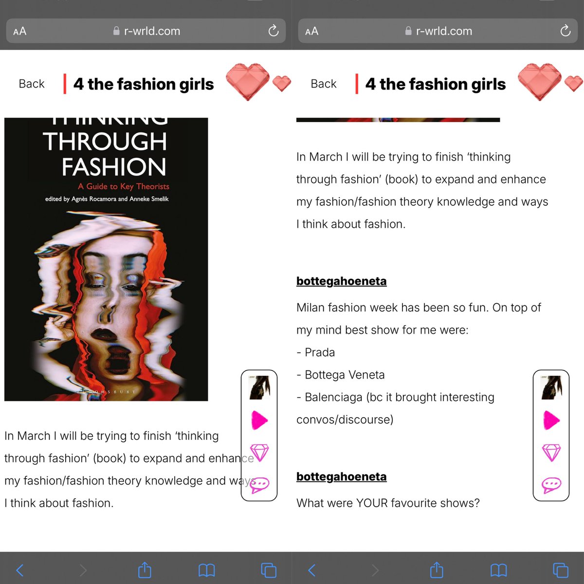 BOTTEGAHOENETA's tweet photo. We are making it happen! Big fashion *group chat* for all the fashion enthusiasts. A space where we can actually communicate our thoughts. On https://t.co/JTYmKFZLn0, join me! https://t.co/GJu80wgDna