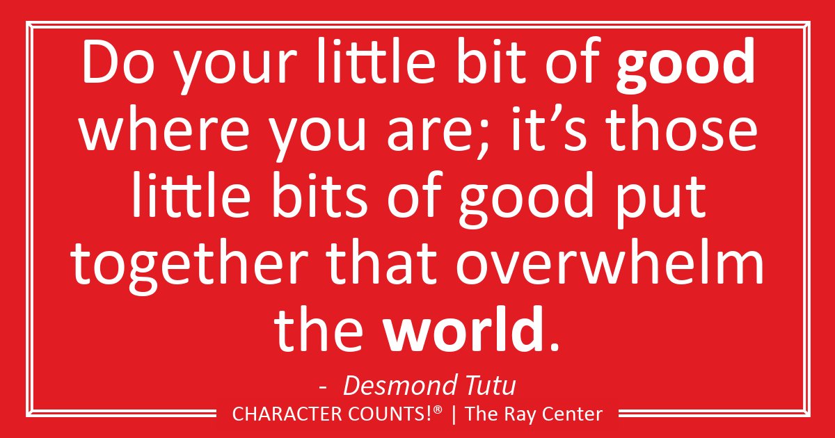 CHARACTERCOUNTS's tweet image. What’s one small gesture you do when you want a person to feel supported?

#CHARACTERCOUNTS! #Caring