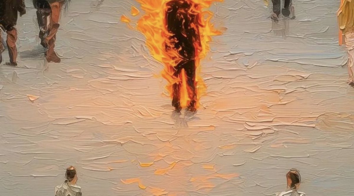 No one knows the conflict and fire inside you