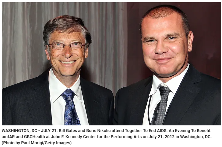 Two days before Epstein died, he signed a will naming Boris Nikolic as successor executor.
Nikolic was Bill Gates' chief science advisor.

The estate: nearly $600 million.
The timing: two days.