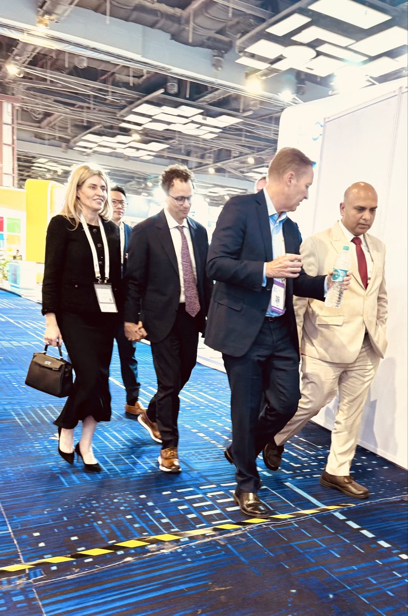 andyhammarback's tweet photo. Last week at India AI Summit as part of the Swedish delegation led by Marcus Wallenberg was amazing. Such a momentum but in India and the Swedish ecosystem. https://t.co/5nkCuGUUQW