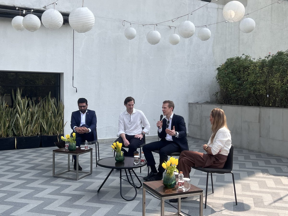 andyhammarback's tweet photo. Last week at India AI Summit as part of the Swedish delegation led by Marcus Wallenberg was amazing. Such a momentum but in India and the Swedish ecosystem. https://t.co/5nkCuGUUQW