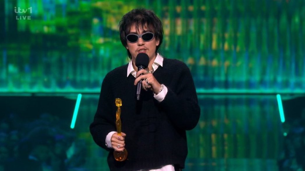 “I just want to say, Free Palestine, Fuck ICE, go Geese!”

— Geese’s Max Bassin during the group’s International Group of the Year acceptance speech at the #BRITs