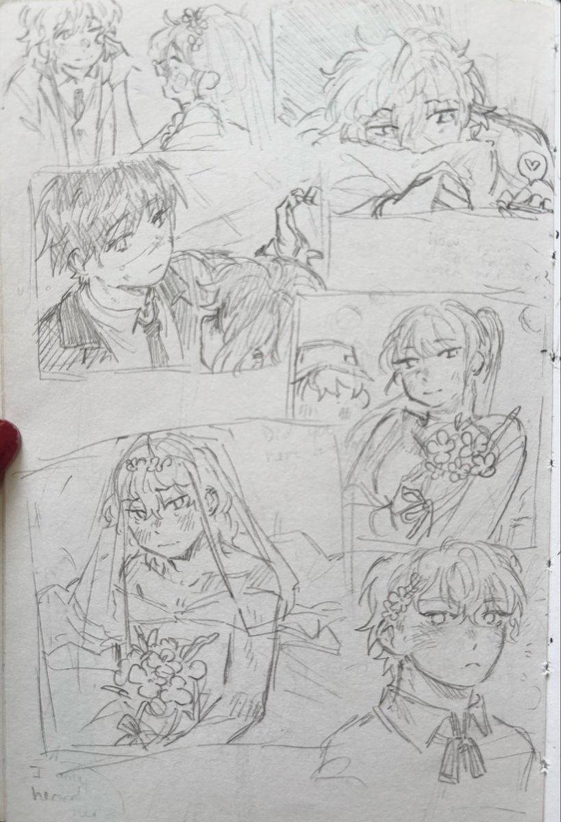 saniilluw's tweet photo. epilogue sketches ft baxter, jeremy + liz
#olba #CoveHolden https://t.co/eRjyuM978k