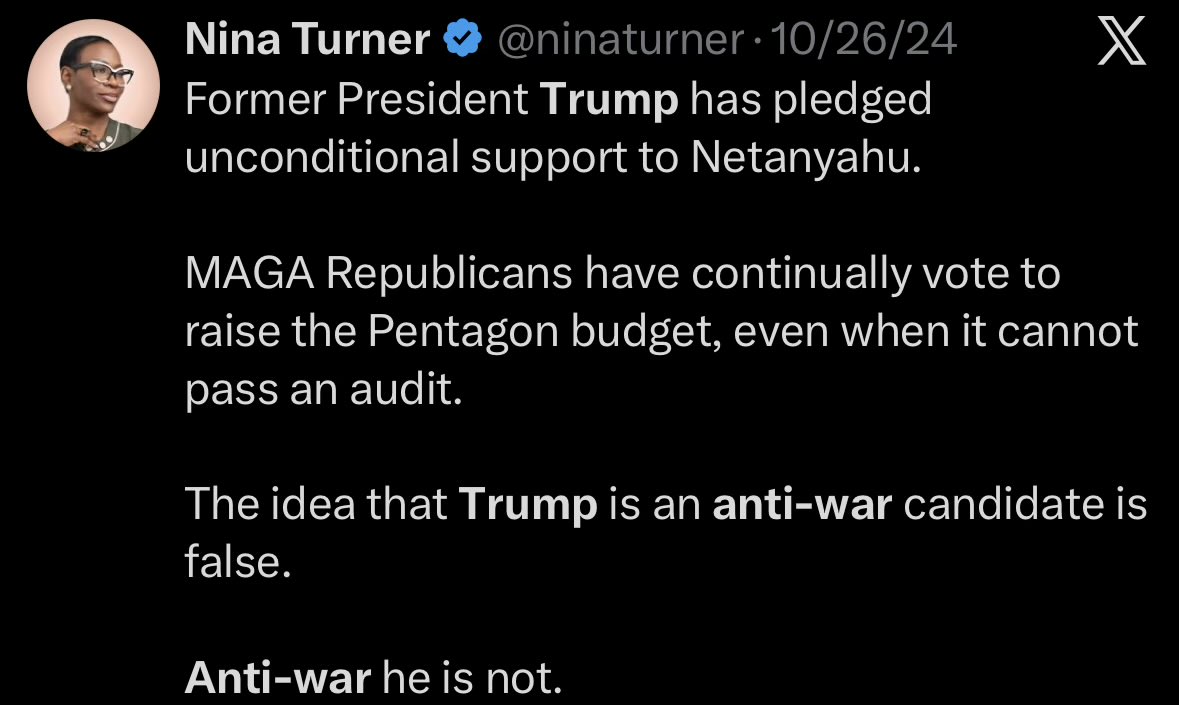 Nina Turner tweet media