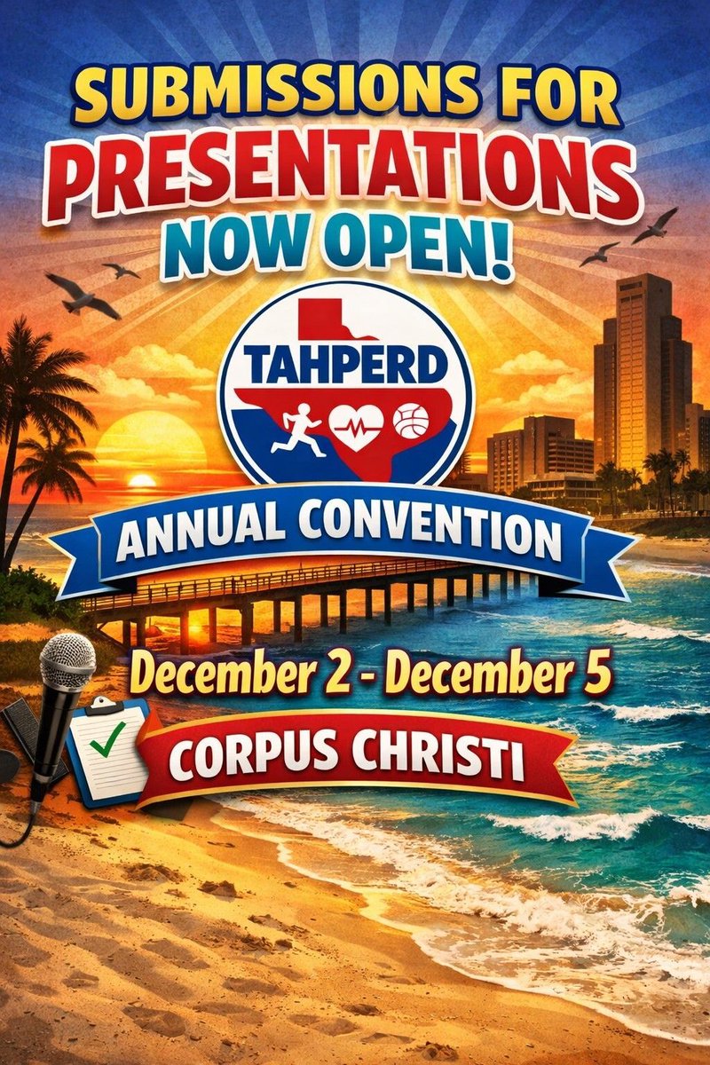 Texas AHPERD tweet media