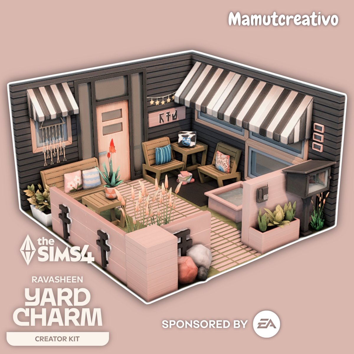 Mamut_creativo's tweet photo. #YardCharm kit by @RAVASHEENCC 🤗
Gallery ID Mamutcreativo #SimsPartner
Thanks to @EA_Espana @EA #EACreatorNetwork for providing me this game code
@LosSimsES #TheSims #TheSims4 https://t.co/Y0T264RiTW