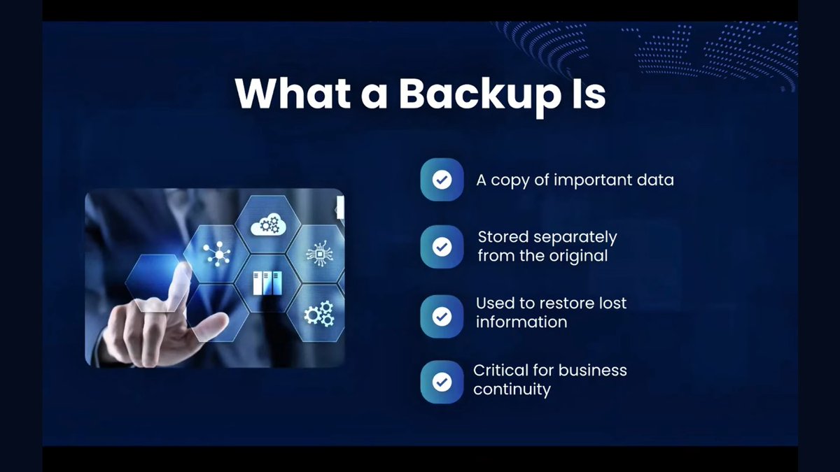 Bunmi_xoxo's tweet photo. DAY 43/100: Backup and Disaster Recovery: Preparing for the Worst Case Scenario
@VictorAkinode @VAInitiatives
#100DaysCybersecurityChallenge #100DaysWithVictorAkinode #100DaysWithVA #100DaysWithVAI #100DaysCybersecuritywithVA #100DaysWithVictorAkinodeInitiatives https://t.co/SX2ZCJ1PKM