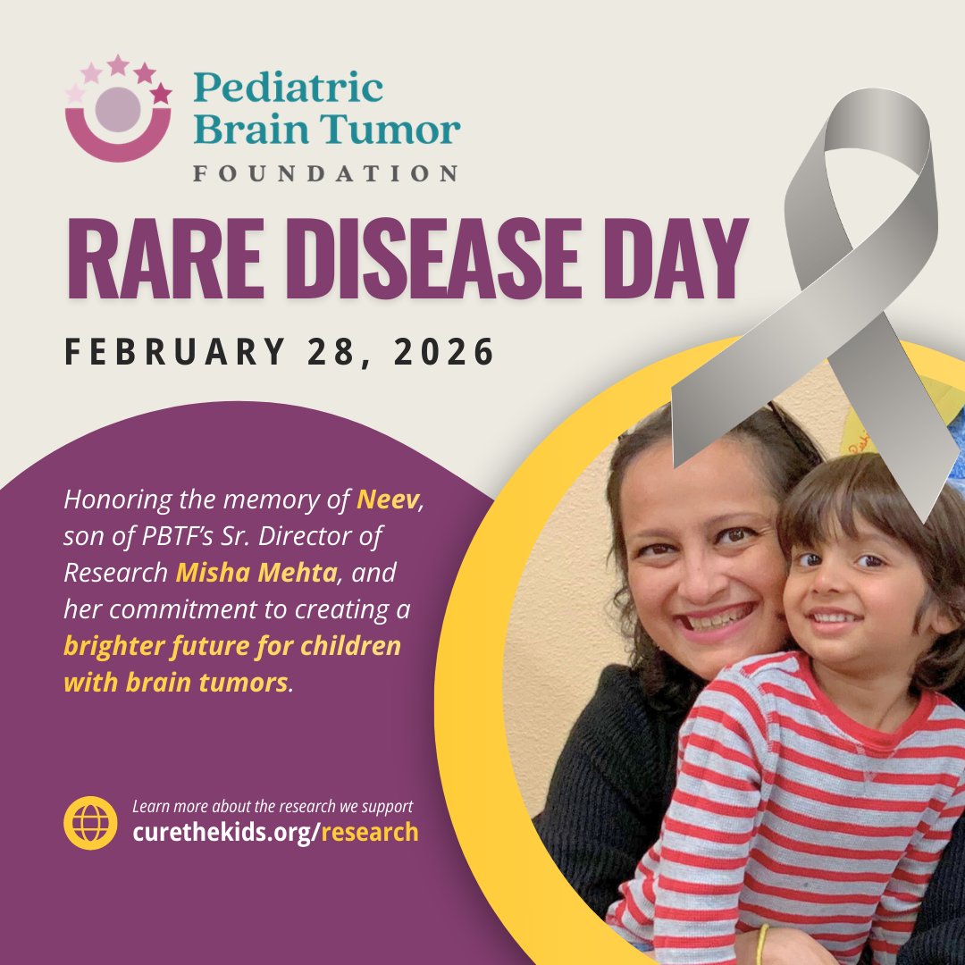 Pediatric Brain Tumor Foundation tweet media