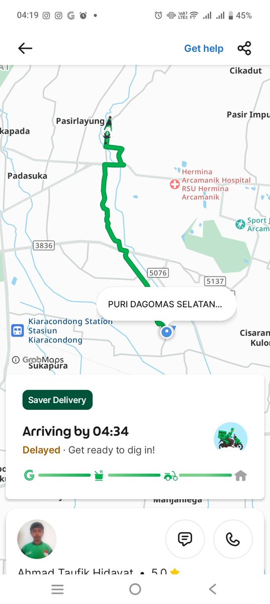 dimasuco's tweet photo. Akhirnya nyaut tapi ini sudah jam berapaa?

Ditelp kaya bangun tidur, sampe depan rumah kaya orang "gak lengkap nyawanya"

Se lama2 nya orderan saver, ga pernah sampe SATU JAM TIGA PULUH MENIT https://t.co/yVTe8xBEhc
