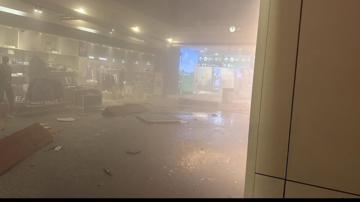 BREAKING: Dubai international airport just got hit

Imagine being stuck there with no means of leaving