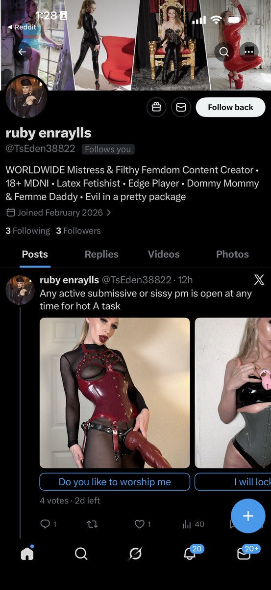 Seattle Dominatrix Ruby Enraylls tweet media