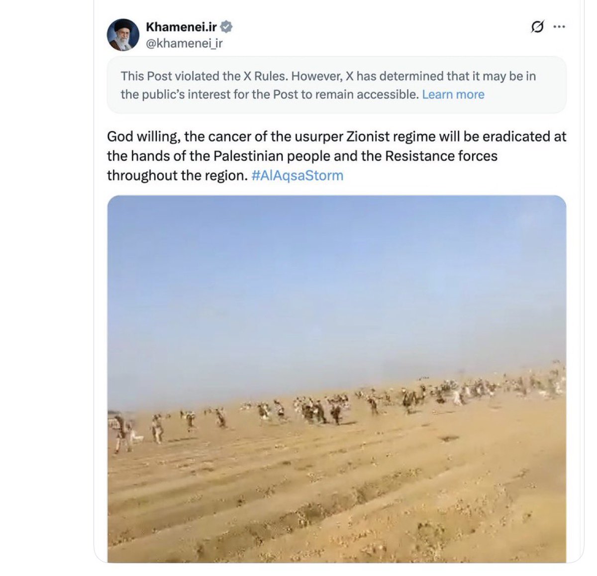 40 jaar Iraanse aanvallen, proxies, executies van dissidenten en ingezet op de vernietiging van Israël (zie foto). Hoe krijg je dit soort teksten nog getypt <a href="/jesseklaver/">Jesse Klaver</a> en #Piri ? Oftewel tekst vd partij die per motie wilde afdwingen dat Israël zich niet zou mogen verdedigen! 👇