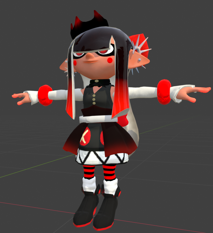 AntonellaO21663's tweet photo. Therefore, I wanted to make the models of my Threadville AU in Blender about Oliver and Veena until I updated Oliver's outfit!🐙🦑

Threadville by @supernob12three (sorry the ping!)
#Threadville #ThreadvilleAU #ThreadvilleOliver #ThreadvilleVeena #Splatoon #Blender #SplatBlend https://t.co/ePT5uNaPYK
