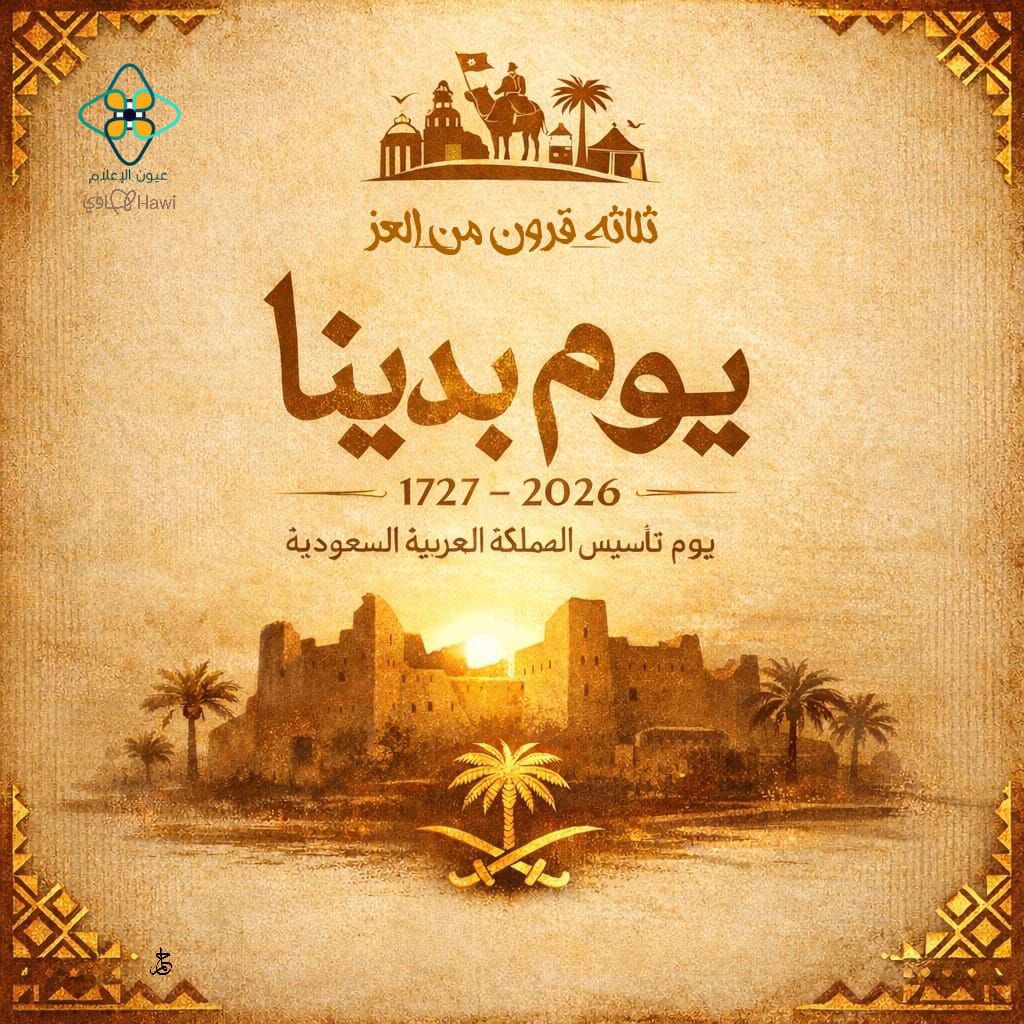 يوم بدينا انطلاقاً من #الاحساء في الإعلام الاجتماعي مع فريق #عيون_هجر وامتداداً مع #عيون_الاعلام نستذكر #يوم_التاسيس نفخر بعز انتمائنا لهذه الأرض الطيبة
