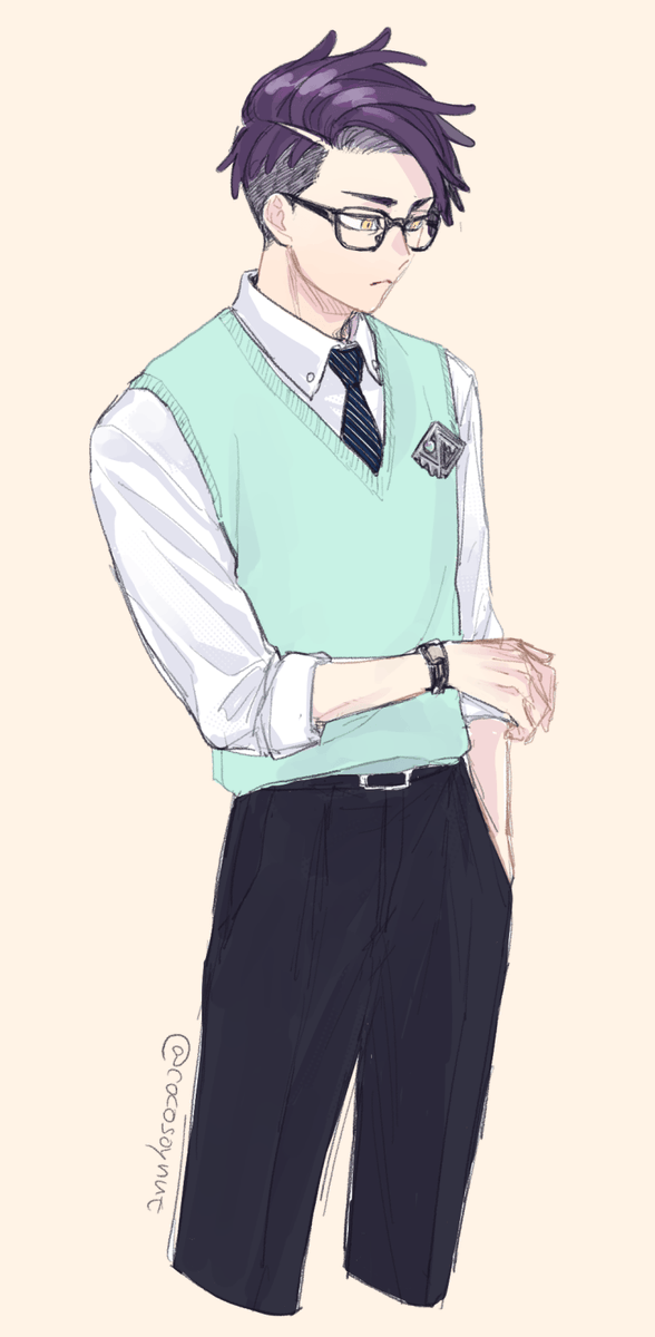 おデ〜トの約束してて待ち合わせ場所に着いたらめちゃくちゃさわやかな格好のスバがいてびびるキョ