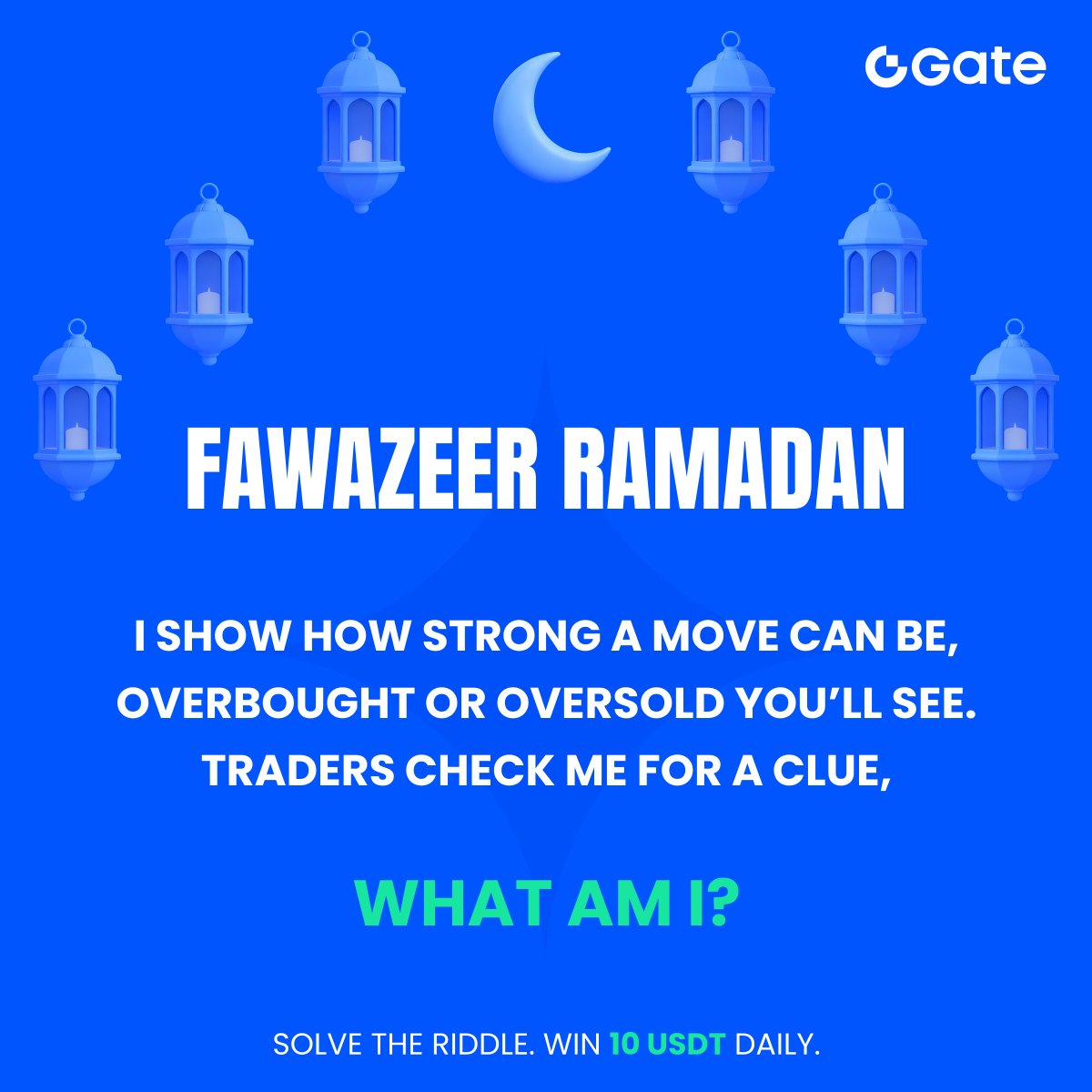Think you can solve today’s riddle? Let’s see  #FawazeerRamadan

New riddle every day. 10 USDT for the correct answer.

To participate:
✅ Follow us
✅ Like this post &amp; repost it
✅ Comment your answer below and tag 3 friends

You have 24 hours to enter. Tip: Comment more than
