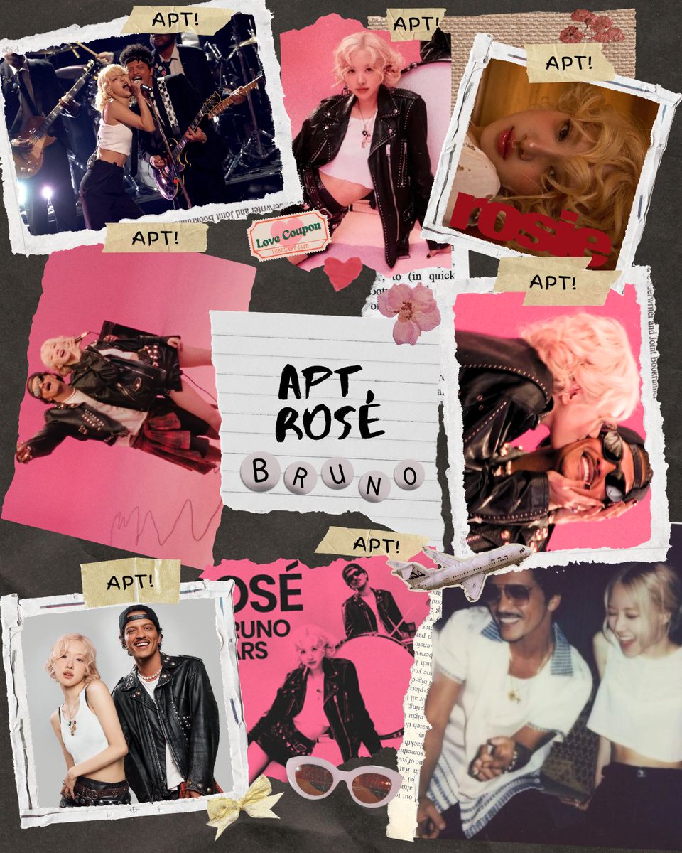 Awards Won by Rosé and Bruno Mars' Smash Hit "APT."

🏆 Int SOTY — Brit Awards 🆕
🏆 SOTY — VMAs 
🏆 SOTY — MAMA
🏆 Best Collab — MAMA 
🏆 SOTY — AAA 
🏆 Best Collab — APMA
🏆 Top 20 Songs — APMA 
🏆 Streaming SOTY — Japan GDA 
🏆 Best Collab Video — VMAs Japan 
🏆 Best Int Pop