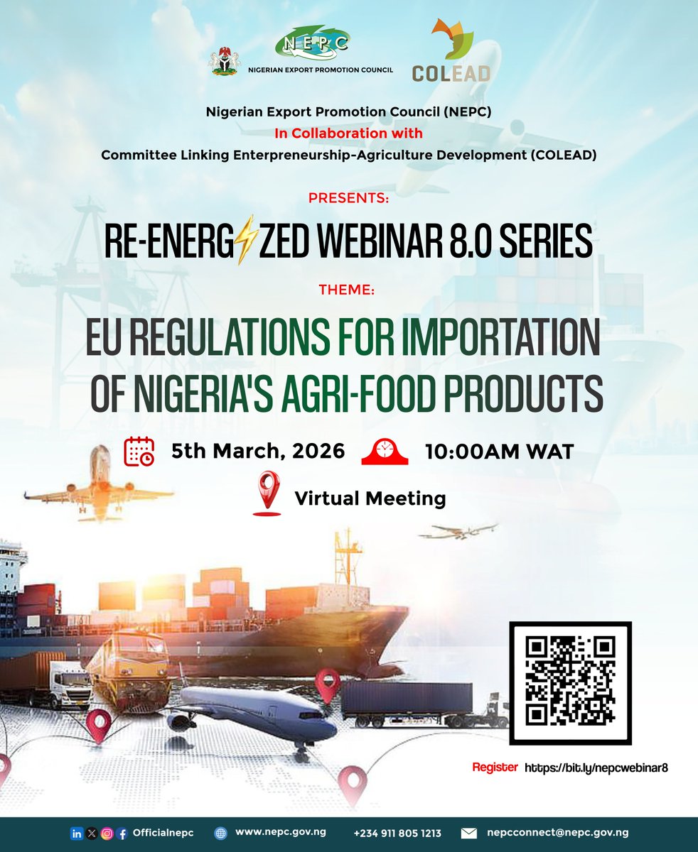 Nigerian Export Promotion Council tweet media