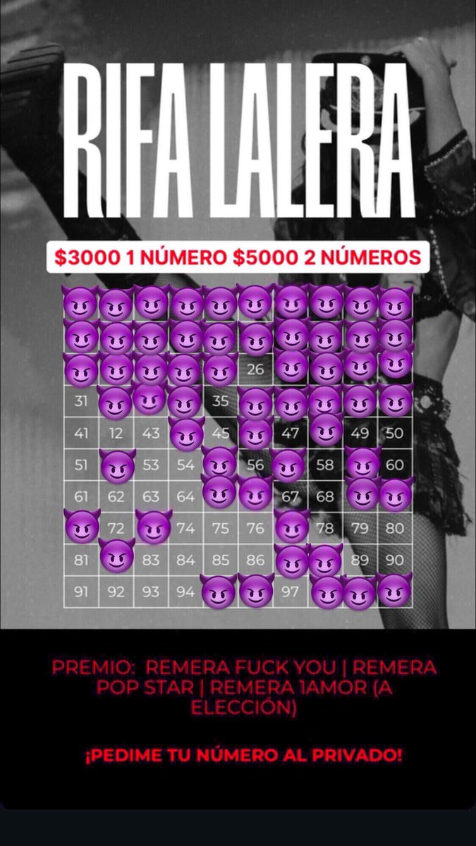 alg q me compre el 26 q me da toc