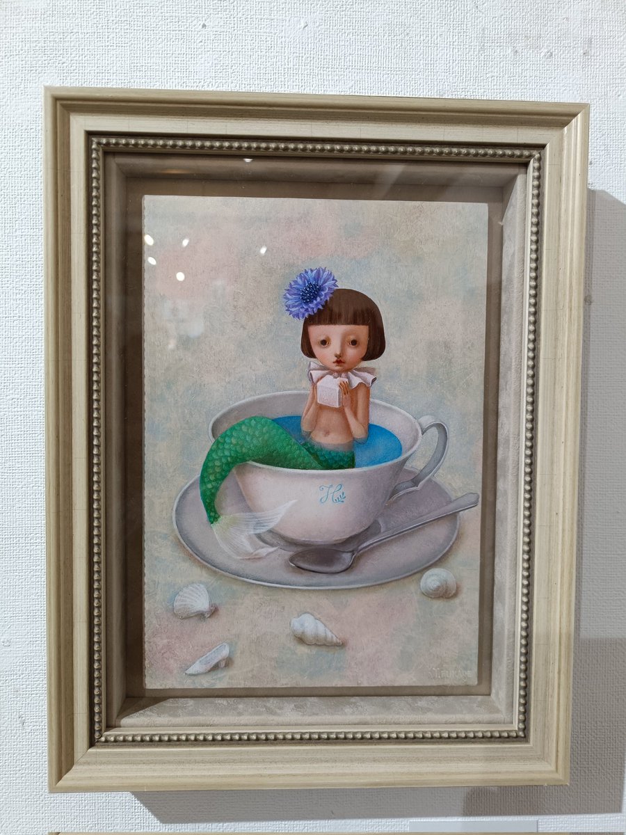 京橋、スパンアートギャラリーで3月10日まで開催されてます深瀬優子