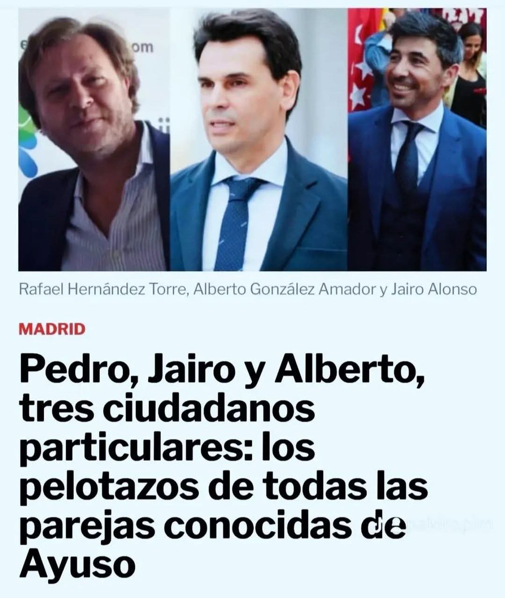 Los novios de Ayuso... Mu buen ojo que tiene escogiendo pareja,si señor... En Soto del Real hay gente más honrada, menudo ganao