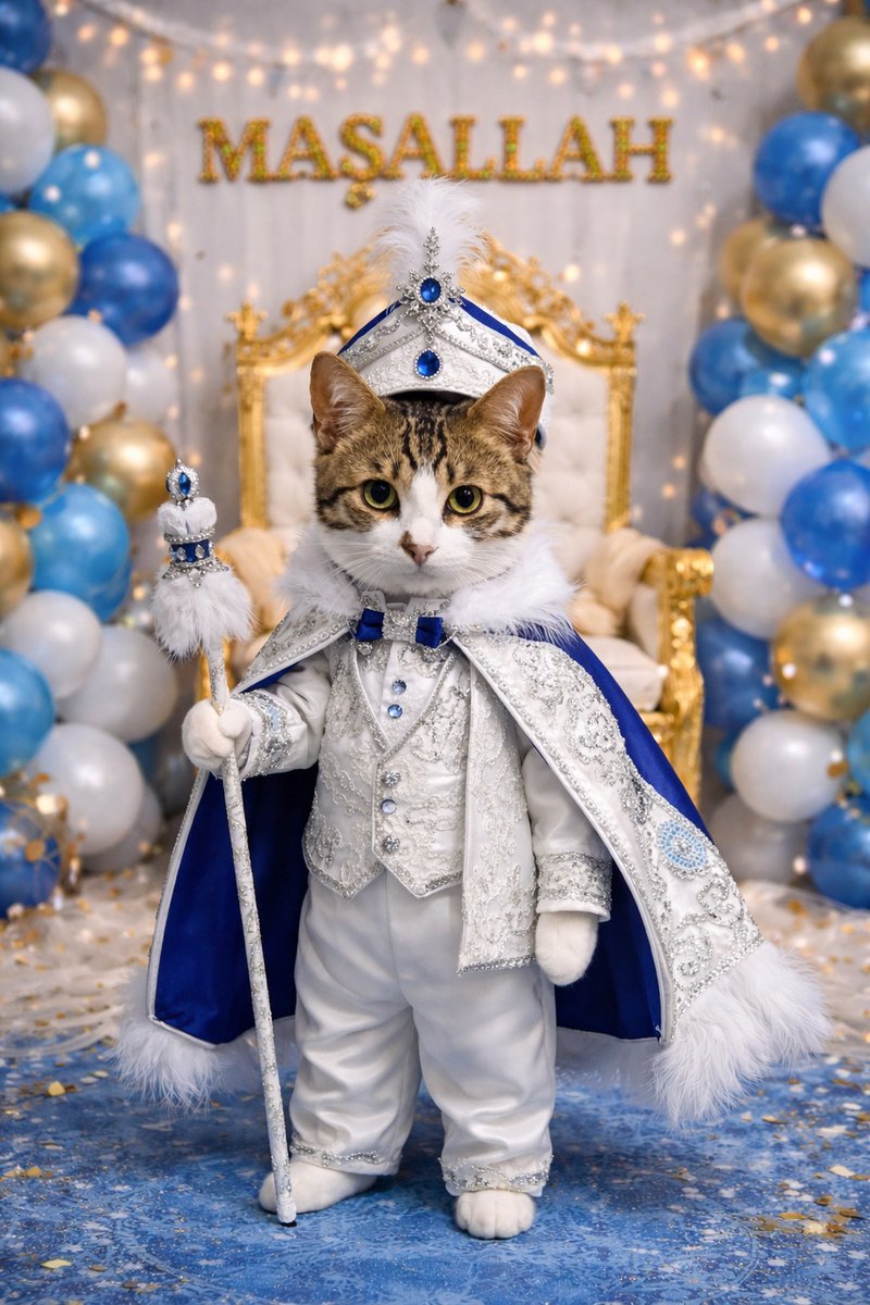 Biricik oğluşum Şıpıdık'ın sünnet düğününe herkesi bekleriz
(Yaş mama getirmek zorunludur)