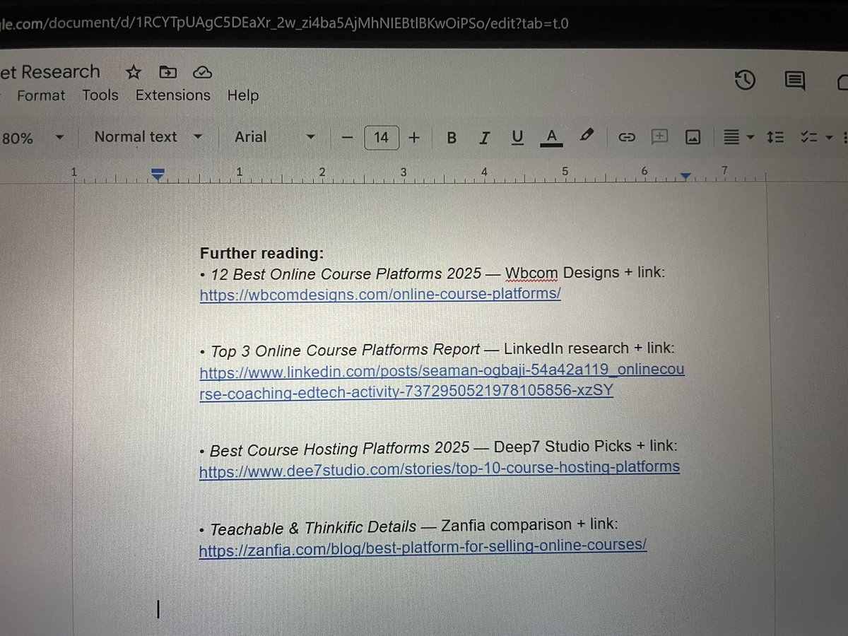 onlycyndy's tweet photo. I looked into the best platforms for online course and coaching delivery specifically Thinkific, Teachable, and Kajabi comparing their key features, advantages and drawbacks, and pricing plans for 2026.
Below is the link to my Internet Research 👇🏻
https://t.co/DIKZnWWEoT https://t.co/9IoT96AZsB
