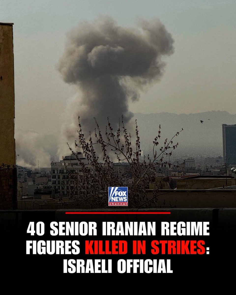 geotechwar's tweet photo. Senior Israeli official: 40 Iranian figures killed in initial Tehran strike.
U.S. government aligns with Israeli intel assessment that Ayatollah Ali Khamenei killed; Official confirming death alongside top leaders.
#US #Israel #Iran #Qatar #UAE #OPERATION_EPIC_FURY #Dubai https://t.co/XZem77A9mY