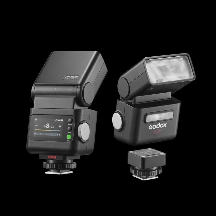 GODOX i32 ＆ x5、購入しましたー！ 本体重量：171g スタンド：14g x5