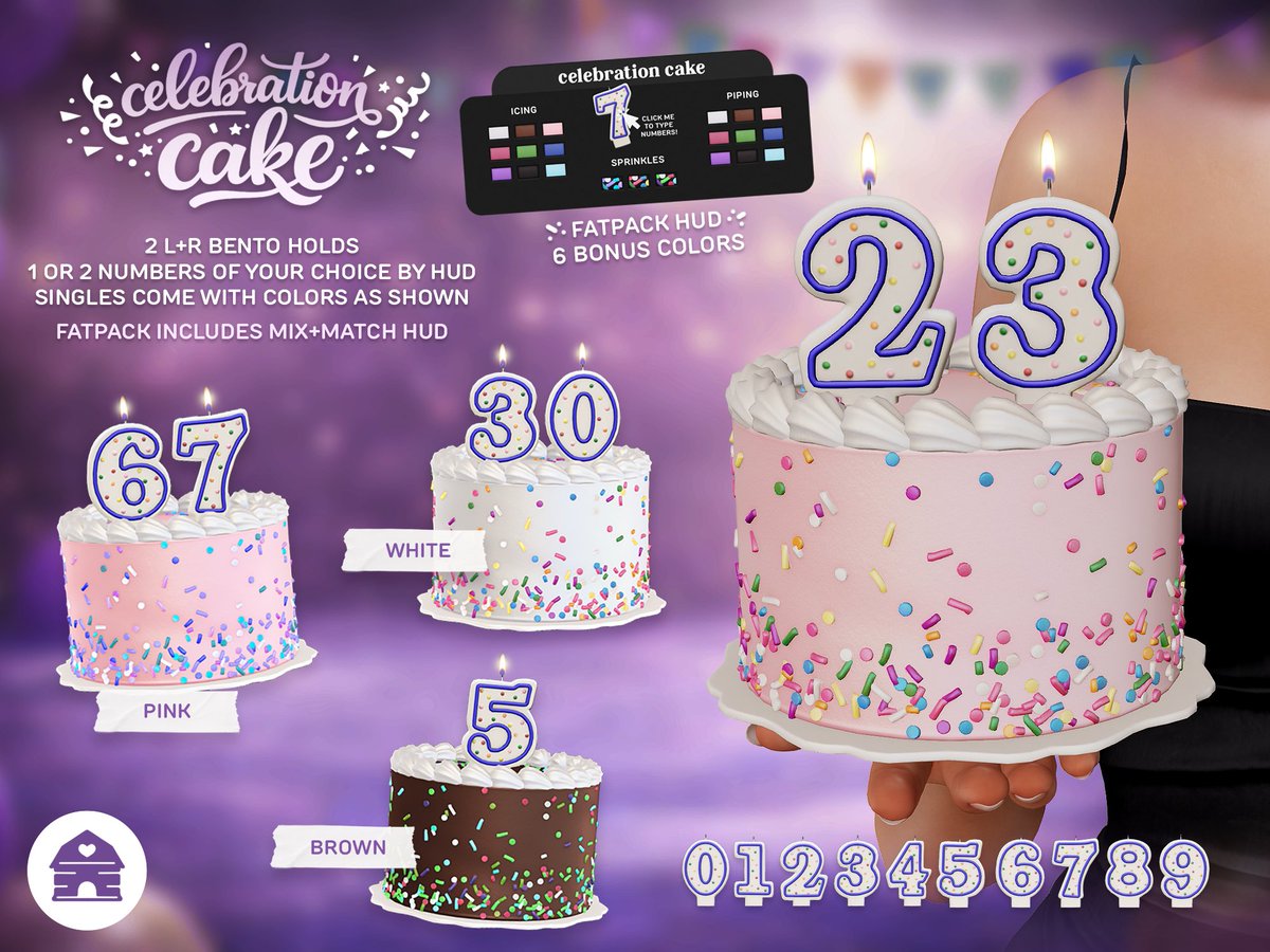 new at kustom9 🎂
celebrate birthdays, rezz days, anniversaries, + more!
📷: flic.kr/p/2rYUFGw
📍: maps.secondlife.com/secondlife/kus…
#SecondLife