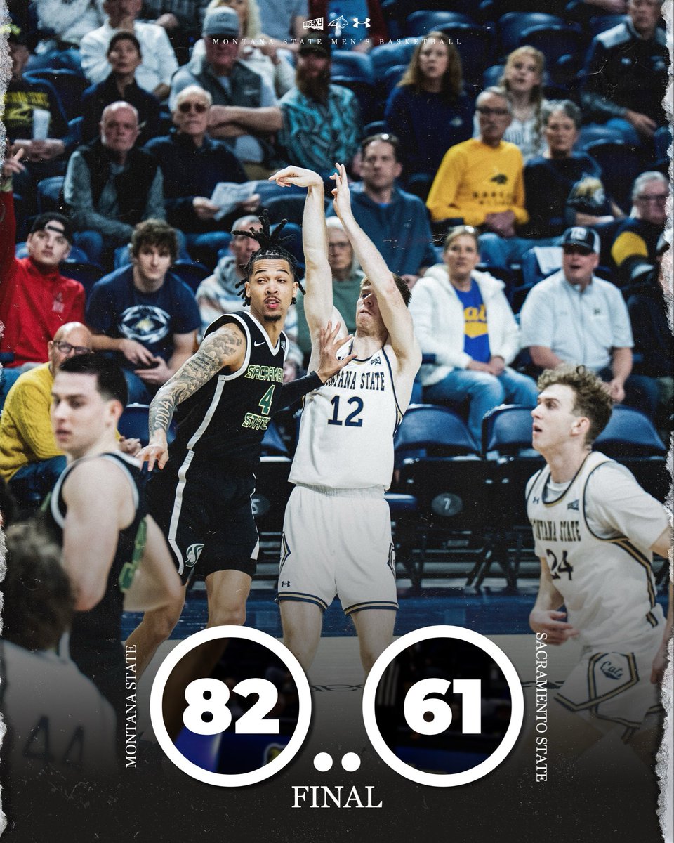 MSUBobcatsMBB's tweet photo. Protected home court 🤝🏠

#Attitude | #GoCatsGo https://t.co/j6AhJNEF1n