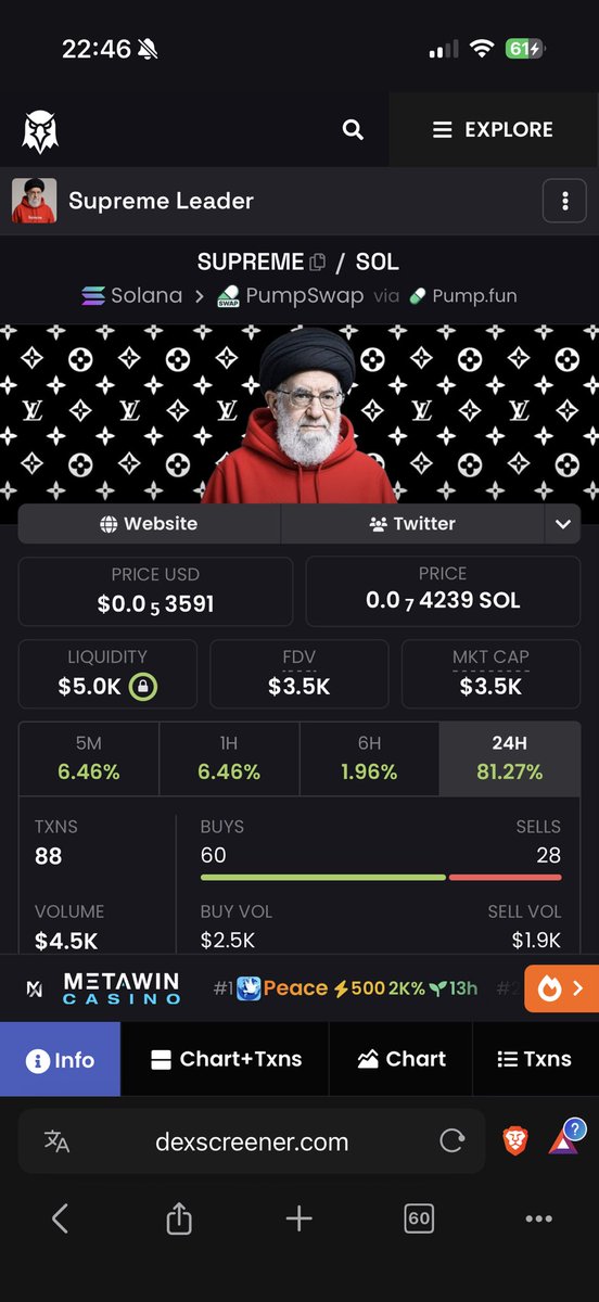 Supreme leader has died, buy supreme on Solana 4k4nFRAhJ999wXASyj7fmu9RnEiLL218Eb7eRWV6pump $sol