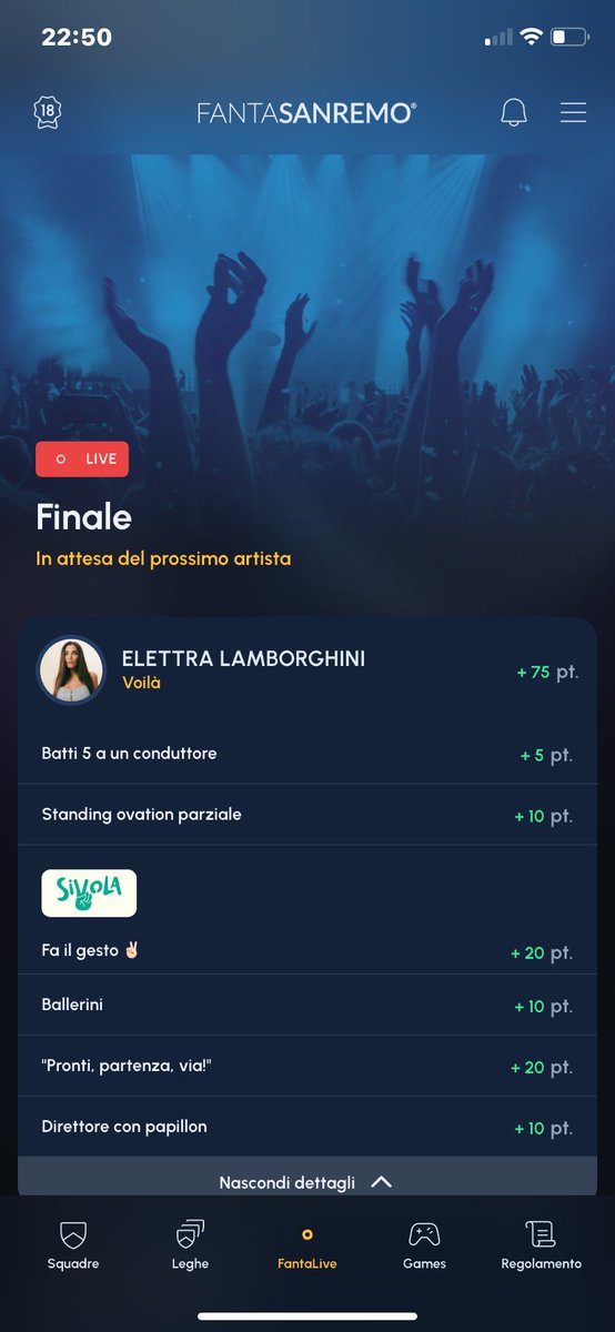tittihz's tweet photo. scusate non hanno messo i punti per l’abbraccio a laura PRONTOOOO
#Sanremo2026 #fantasanremo https://t.co/XigqEp2Sul