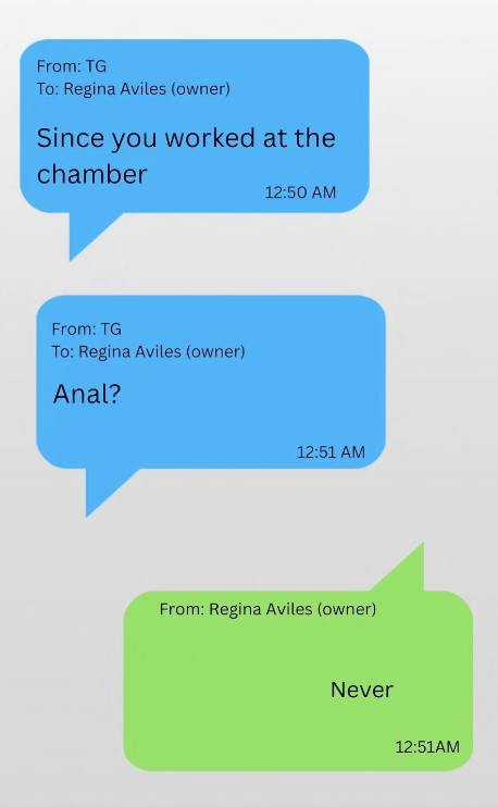 "Bless this campaign so I can have another 2 years in office where I can ask my married female staff for anal sex.   Amen" -Rep Tony Gonzales