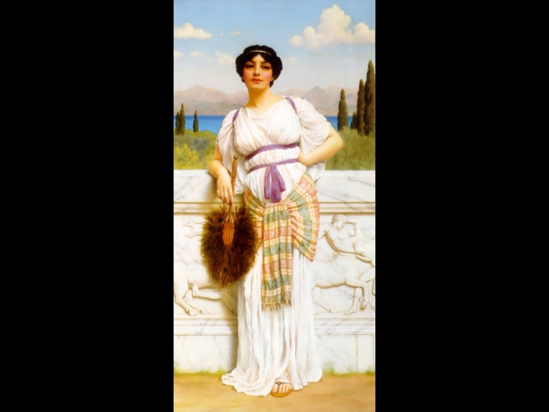 A Greek Beauty wikiart.org/en/john-willia…