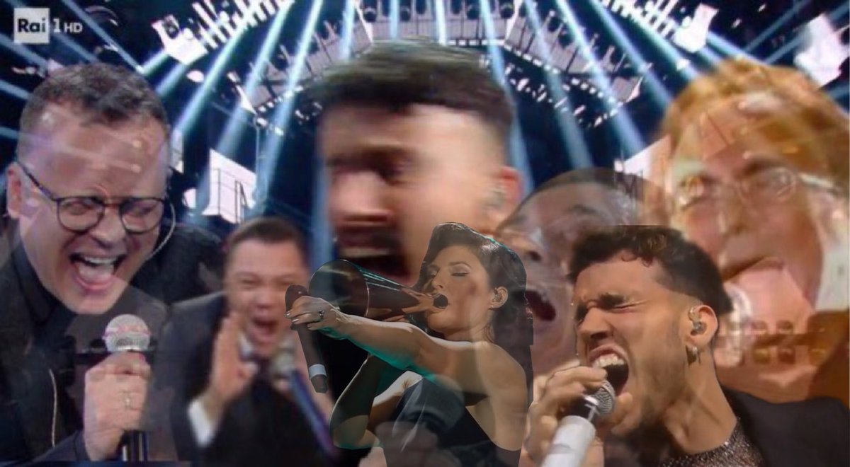 elisagioia's tweet photo. L’urlo è salvo, abbiamo direttamente  Facchinetti #Sanremo2026 https://t.co/HBzp28qkzP